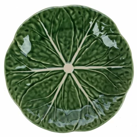 Bordallo Pinheiro - Cabbage Green Plate 19cm 3 Bordallo Pinheiro - Cabbage Green Plate 19cm
