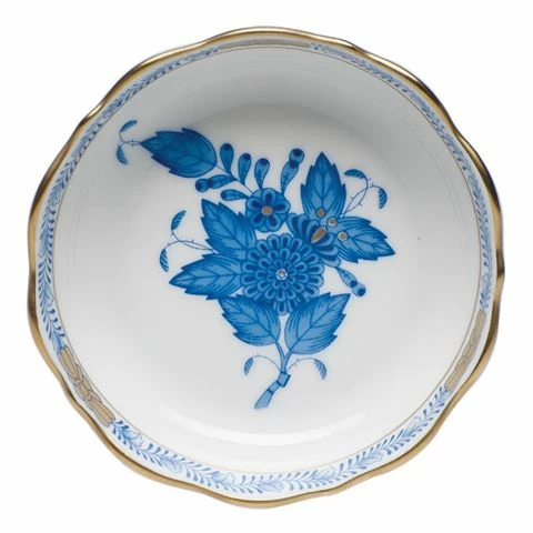 Herend - Chinese Bouquet Blue AB Small Round Dish 3 Herend - Chinese Bouquet Blue AB Small Round Dish