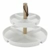 Ladelle - Essentials Levels Serving Tower White 2 Ladelle - Essentials Levels Serving Tower White -Ecology Shop 586107 Large