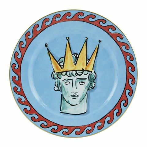 Richard Ginori - Il Viaggio Crown D/Plate S/Blue 28cm 3 Richard Ginori - Il Viaggio Crown D/Plate S/Blue 28cm