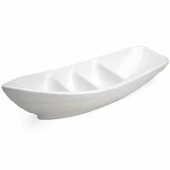 Peter's - Big Boat Serving Bowl White