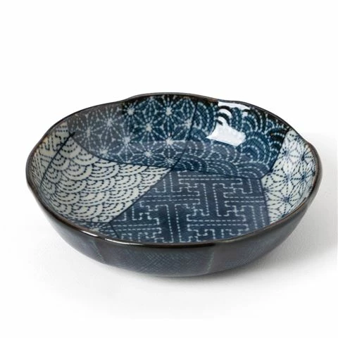 Concept Japan - Kosome Patchwork Sauce Dish 11cm 3 Concept Japan - Kosome Patchwork Sauce Dish 11cm