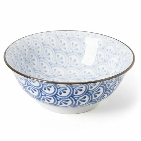 Concept Japan - Hana Seikaiha Bowl Large 20.5cm 3 Concept Japan - Hana Seikaiha Bowl Large 20.5cm