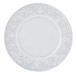 Bordallo Pinheiro - Rua Nova Dinner Plate Antique White 28cm