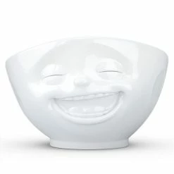 Tassen - Laughing Bowl White 1L
