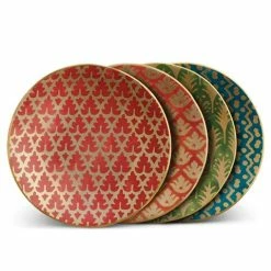 L'Objet - Fortuny Assorted Canape Plate Set 4pce
