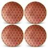 L'Objet - Fortuny Murillo Canape Plates Red Set 4pce 2 L'Objet - Fortuny Murillo Canape Plates Red Set 4pce -Ecology Shop 591852 Large