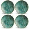 L'Objet - Fortuny Tapa Canape Plate Teal Set 4pce 2 L'Objet - Fortuny Tapa Canape Plate Teal Set 4pce -Ecology Shop 591855 Large