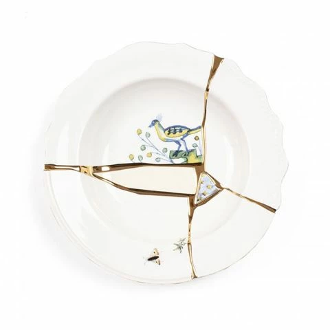 Seletti - Kintsugi N.1 Soup Plate 3 Seletti - Kintsugi N.1 Soup Plate