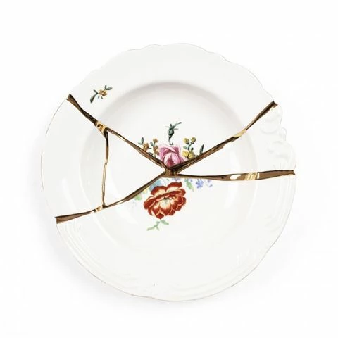 Seletti - Kintsugi N.2 Soup Plate 3 Seletti - Kintsugi N.2 Soup Plate