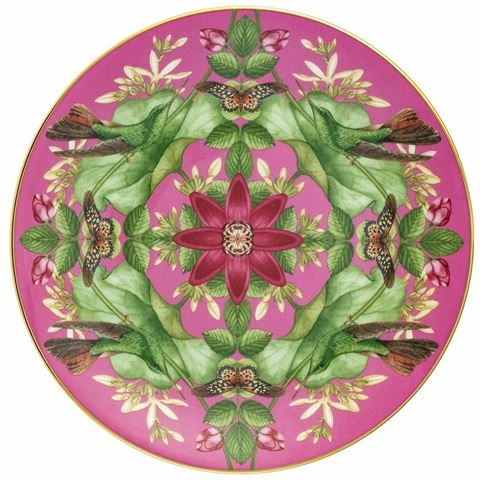 Wedgwood - Wonderlust Pink Lotus Plate 20cm 3 Wedgwood - Wonderlust Pink Lotus Plate 20cm