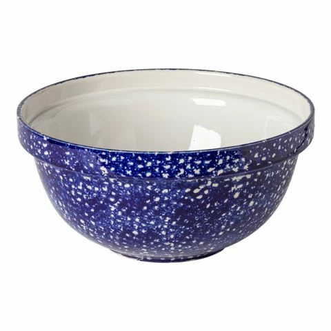 Casafina - Abbey Blue White Splatter Mixing Bowl 31cm 3 Casafina - Abbey Blue White Splatter Mixing Bowl 31cm