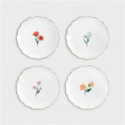 Klever - Wildflower Plate Set 4pce