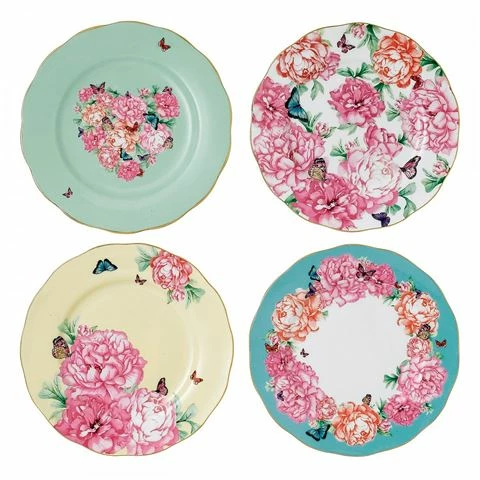 Royal Albert - Miranda Kerr Large Mixed Plate Set 4pce 3 Royal Albert - Miranda Kerr Large Mixed Plate Set 4pce