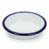 Falcon - Enamel Round Desert Dish White & Blue 12cm 1 Falcon - Enamel Round Desert Dish White & Blue 12cm -Ecology Shop 880016 Large