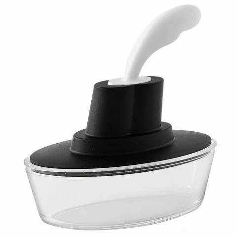 Alessi - Ship Shape Butter Dish Black 3 Alessi - Ship Shape Butter Dish Black