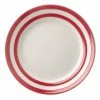 Cornishware - Lunch Plate Red 24cm 1 Cornishware - Lunch Plate Red 24cm -Ecology Shop 899820 Large