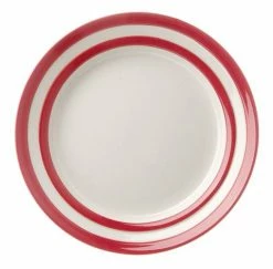 Cornishware - Lunch Plate Red 24cm