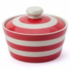 Cornishware - Butter Dish Red