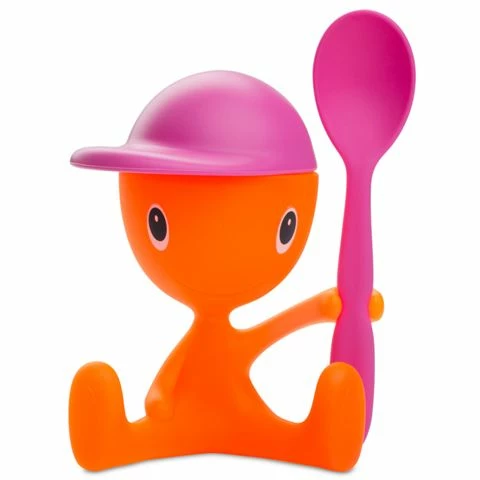 Alessi - Cico Eggcup Pink 3 Alessi - Cico Eggcup Pink