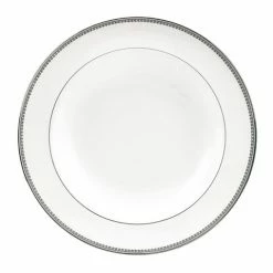 Wedgwood - Vera Wang Lace Soup Plate Platinum