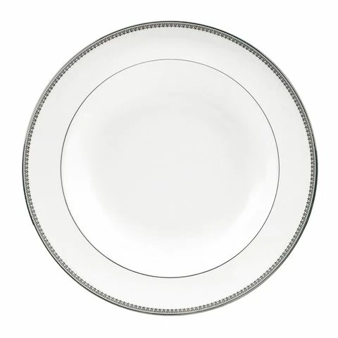 Wedgwood - Vera Wang Lace Soup Plate Platinum 3 Wedgwood - Vera Wang Lace Soup Plate Platinum